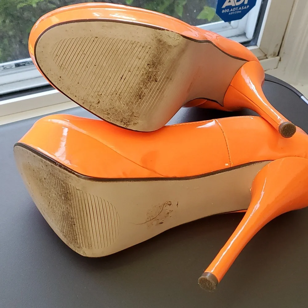 Patent leather platforms - Picture 4 of 5